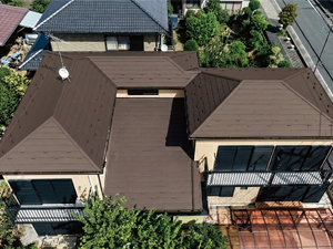 超高耐久ガルバによる高耐久性