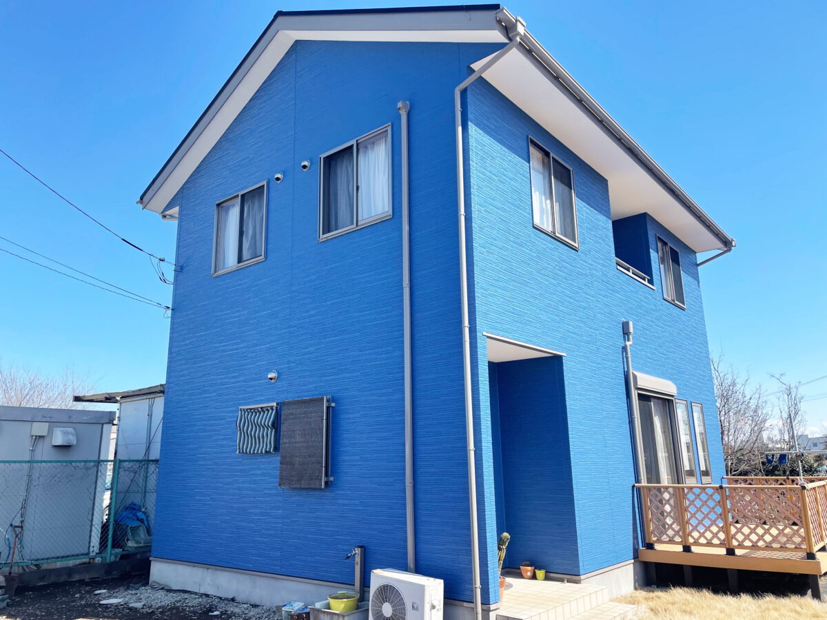 【つくば市】外壁・屋根塗装工事｜遮熱塗料で夏涼しく、黒ずみのないきれいな外装に