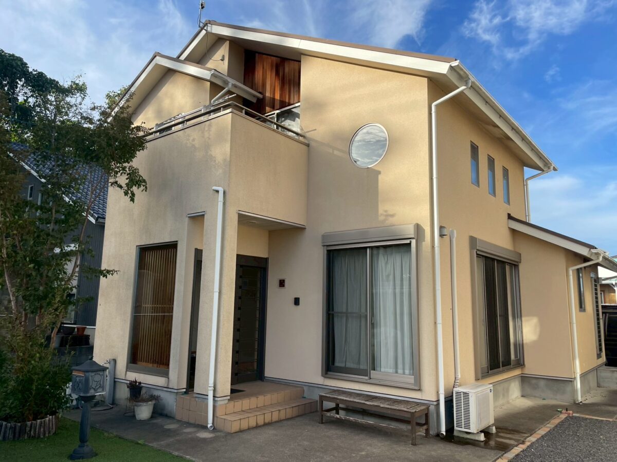 高耐久の無機塗料でワンランク上の外壁に